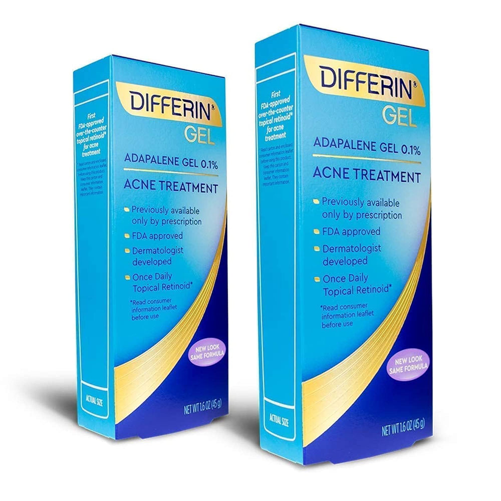 Differin Gel en tubo de 45 g, tratamiento para el acné.