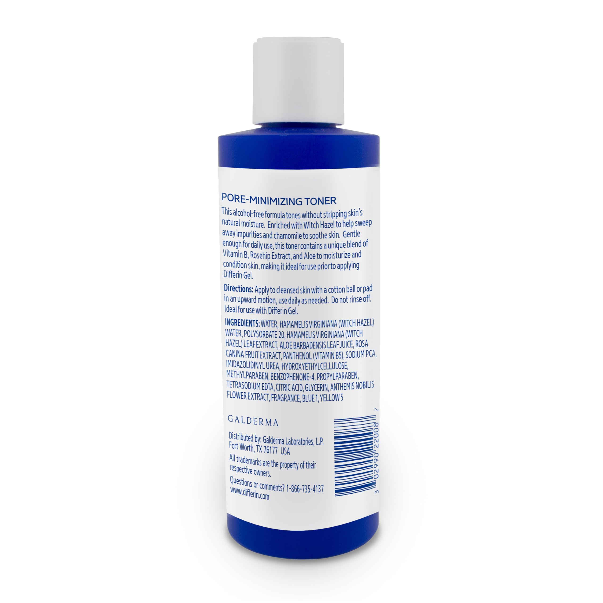 Differin Toner Textura Refrescante: sensación ligera tras la limpieza.