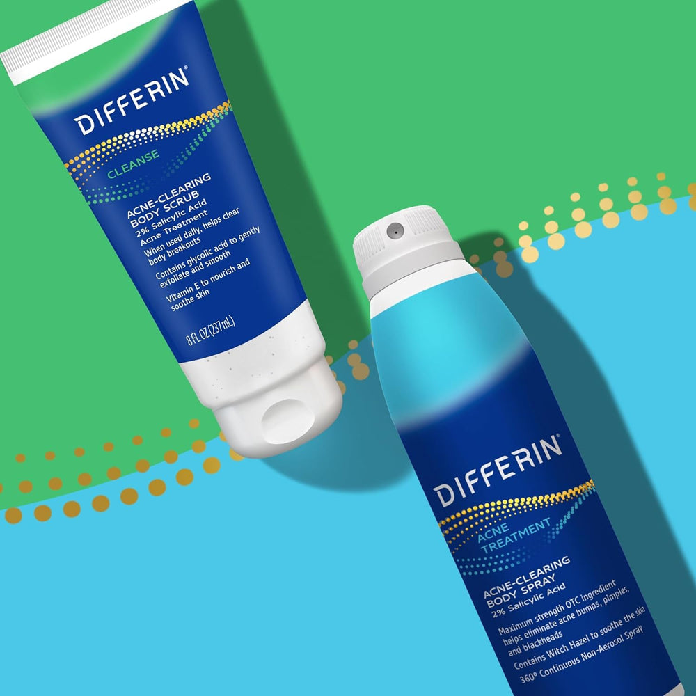 Differin uso diario para piel de estilo de vida activo.