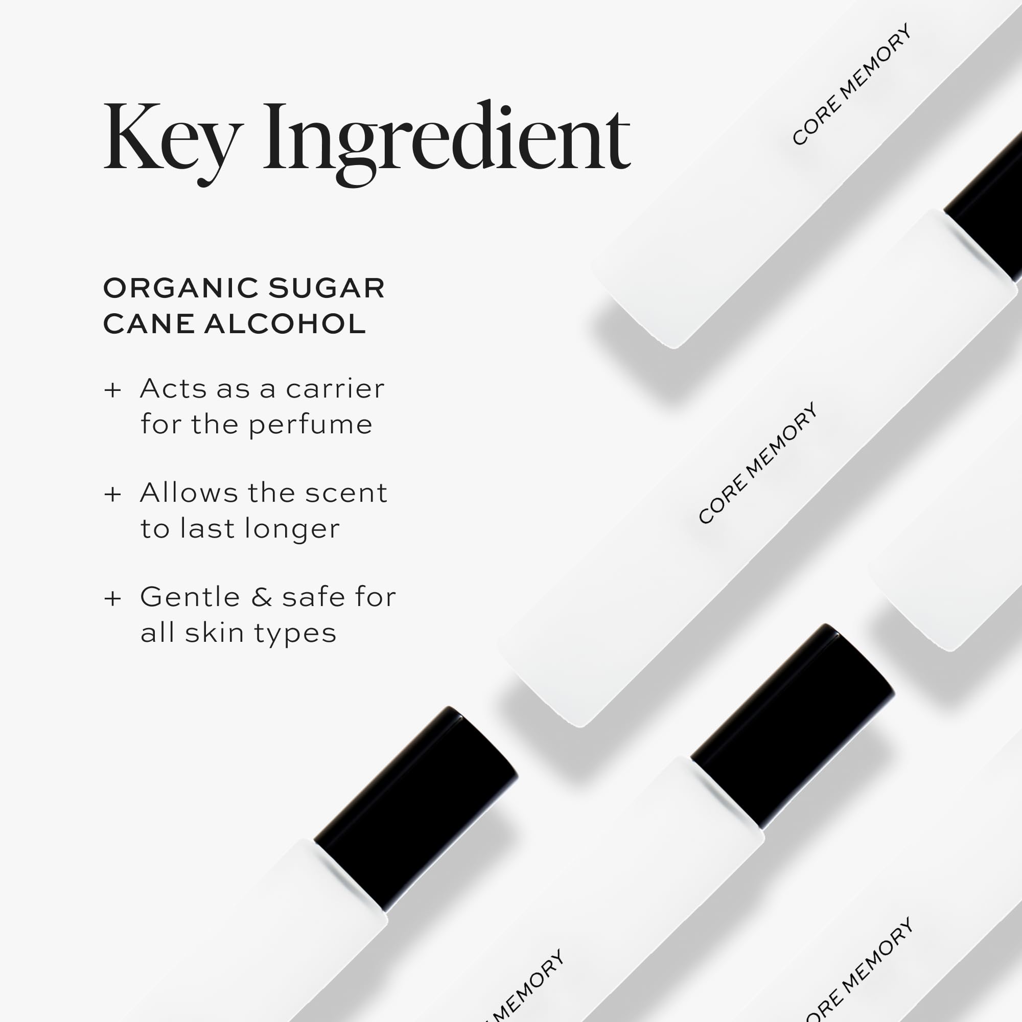 Packaging box for DIME Core Memory, highlighting USA-made vegan, cruelty-free promise