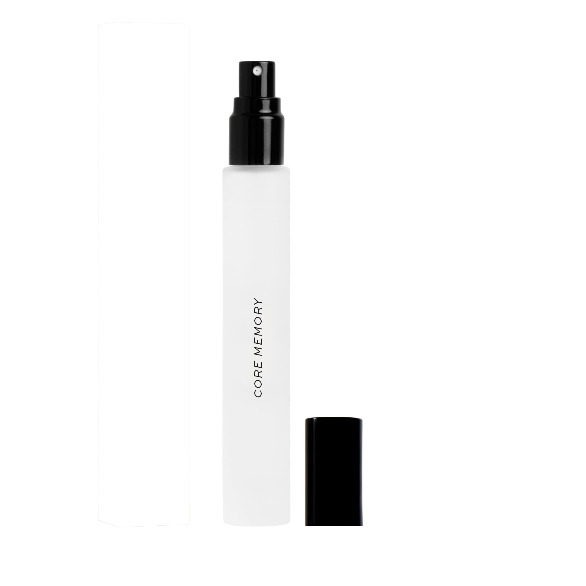 DIME Beauty Core Memory travel perfume bottle front view for on-the-go freshness