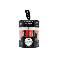 Bálsamo Dionis para labios, conjunto de ornamento, ideal para regalo navideño.