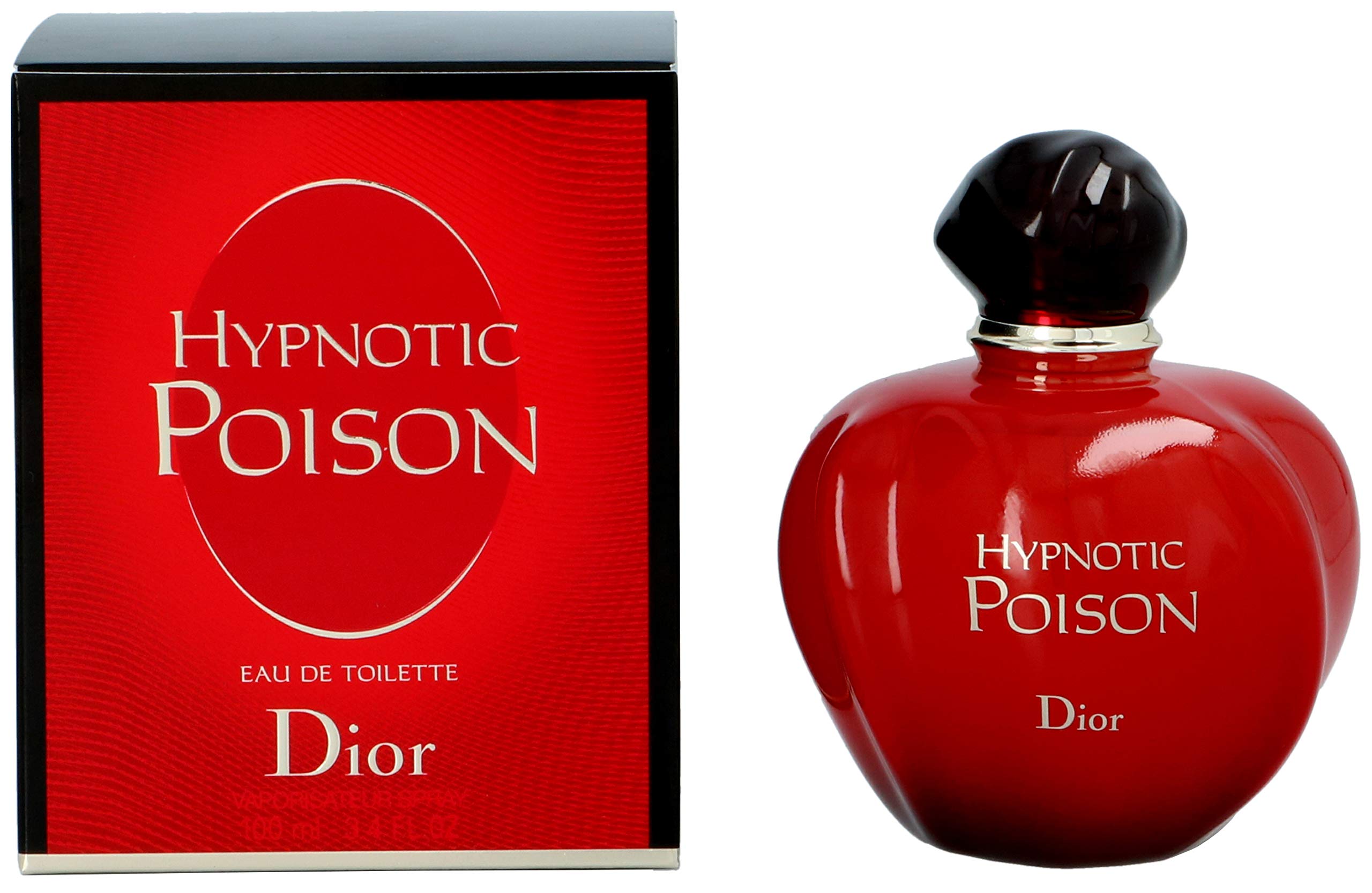 Dior Hypnotic Poison, tapa de la botella, acabado lujoso para amantes de Dior.