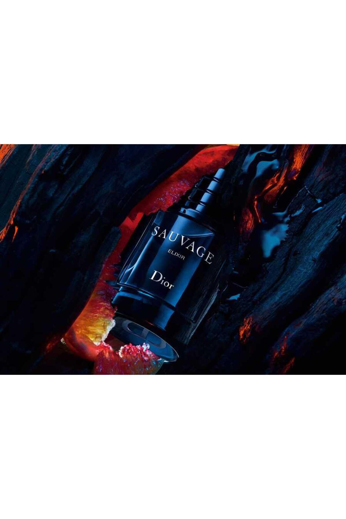 Dior Sauvage Elixir, frasco iluminado y sofisticación visual