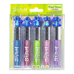 Conjunto de 5 brillos labiales Disney Stitch para uso diario y juego