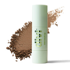 Divi polvo raíces marrón medio cubre canas al instante con aspecto natural.