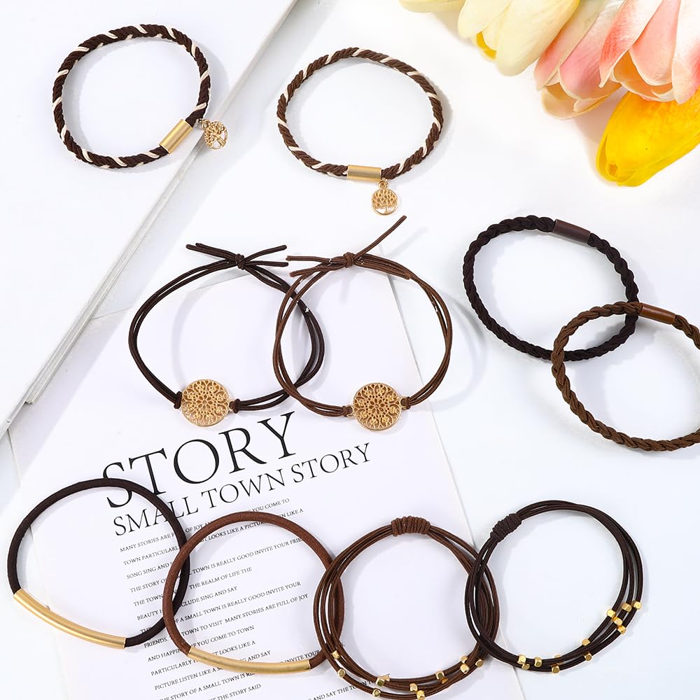 DIYDEC juego de 7 piezas para peinados con estilo boho, fácil de llevar