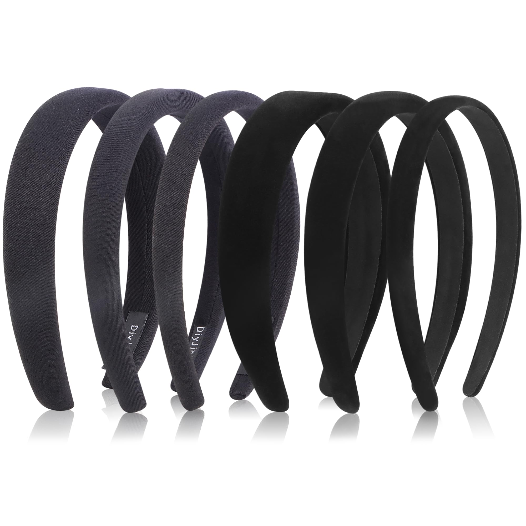 DiyJibb Bandas de terciopelo, vista frontal, cómodo uso diario sin deslizamiento.
