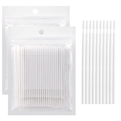 Dming micro-aplicadores para extensiones de pestañas, precisión y limpieza sin pelusa.