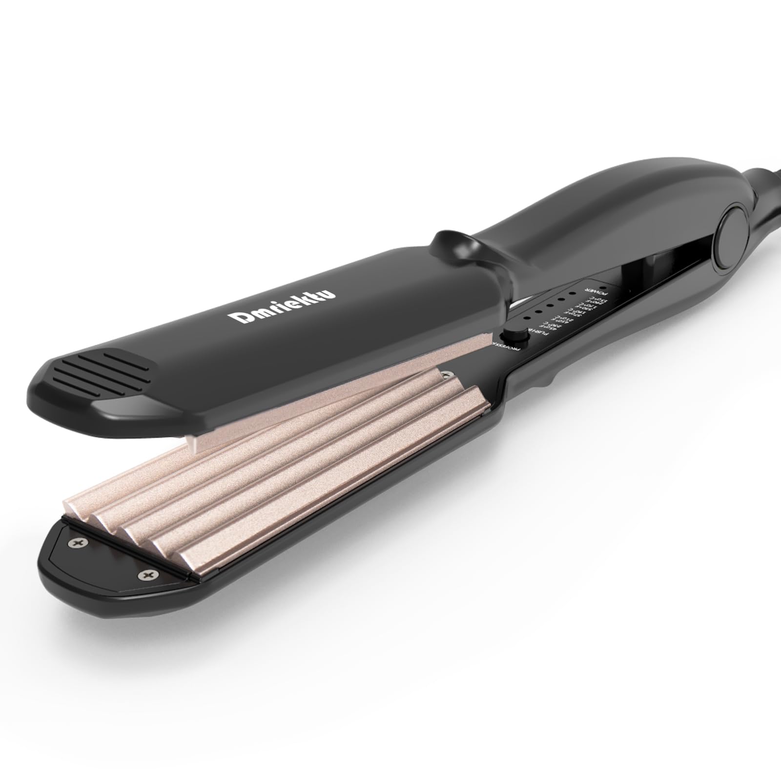 Dmriektu crimpadora de cabello para volumen y textura abundante en peinados.
