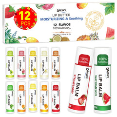 Bálsamo labial DMSKY sabor fresa para hidratación suave