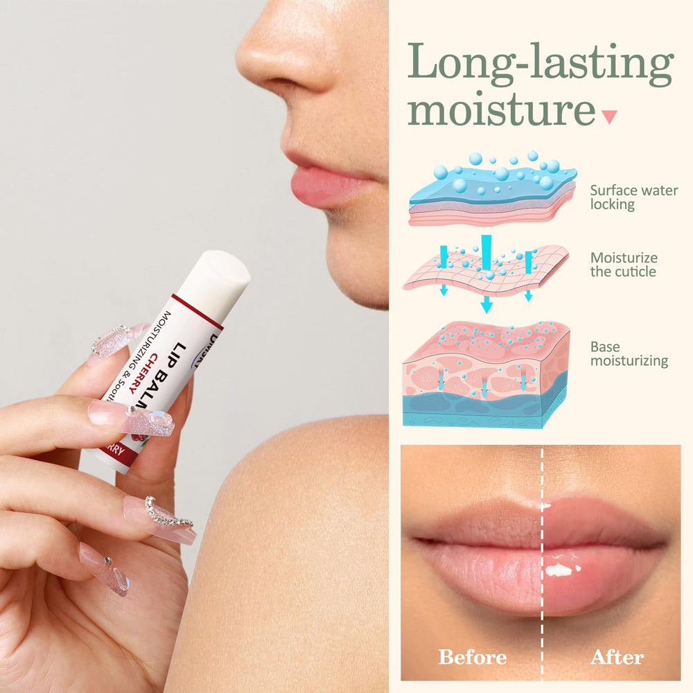Dmsky vanilla flavor lip balm offers smooth hydration.