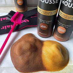 Dolahair bandas elasticas encaje melting: fijación suave para resultados discretos.