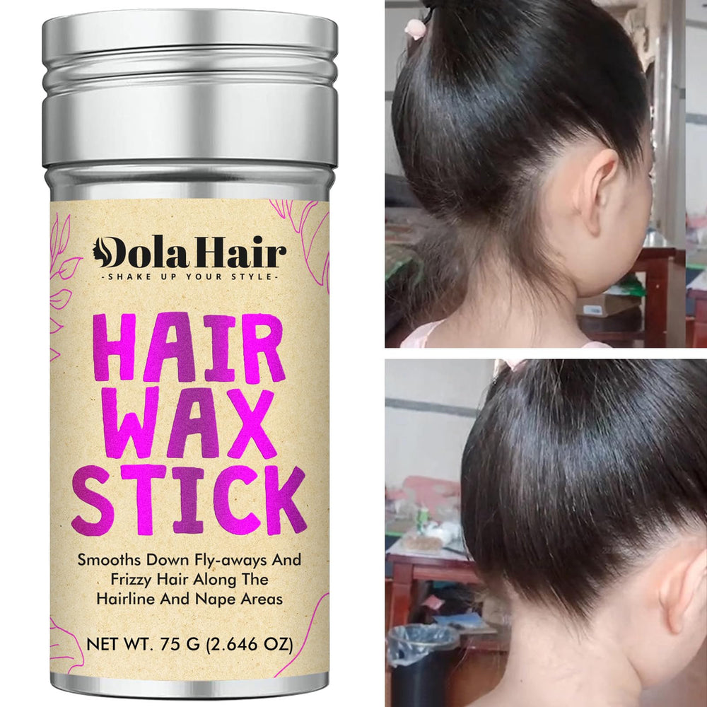 Dolahair barra de cera con brillo natural y acabado sedoso.