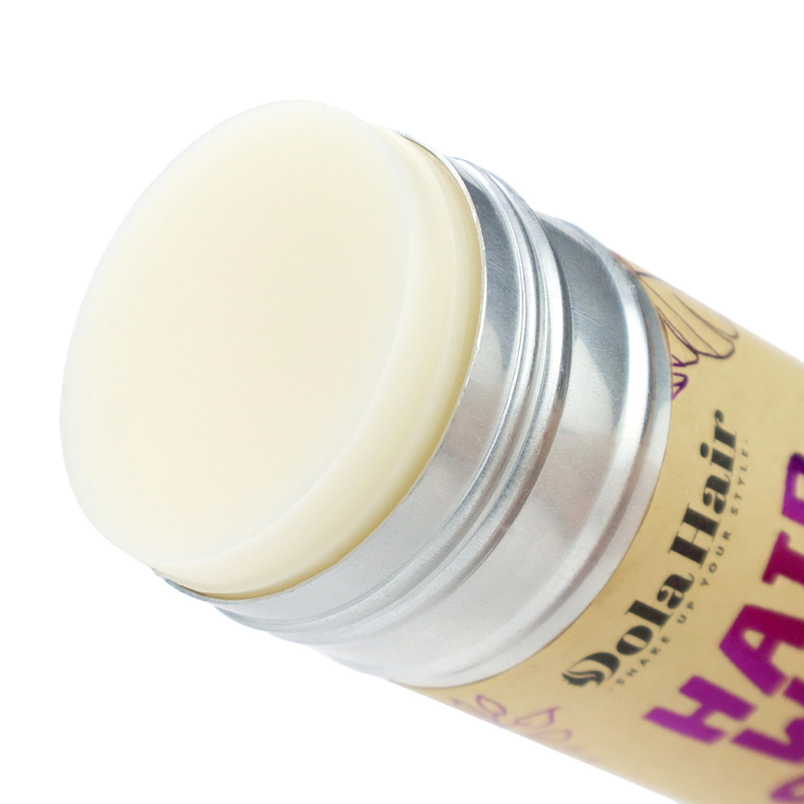 Dolahair barra de cera para peinados rápidos y organizados.