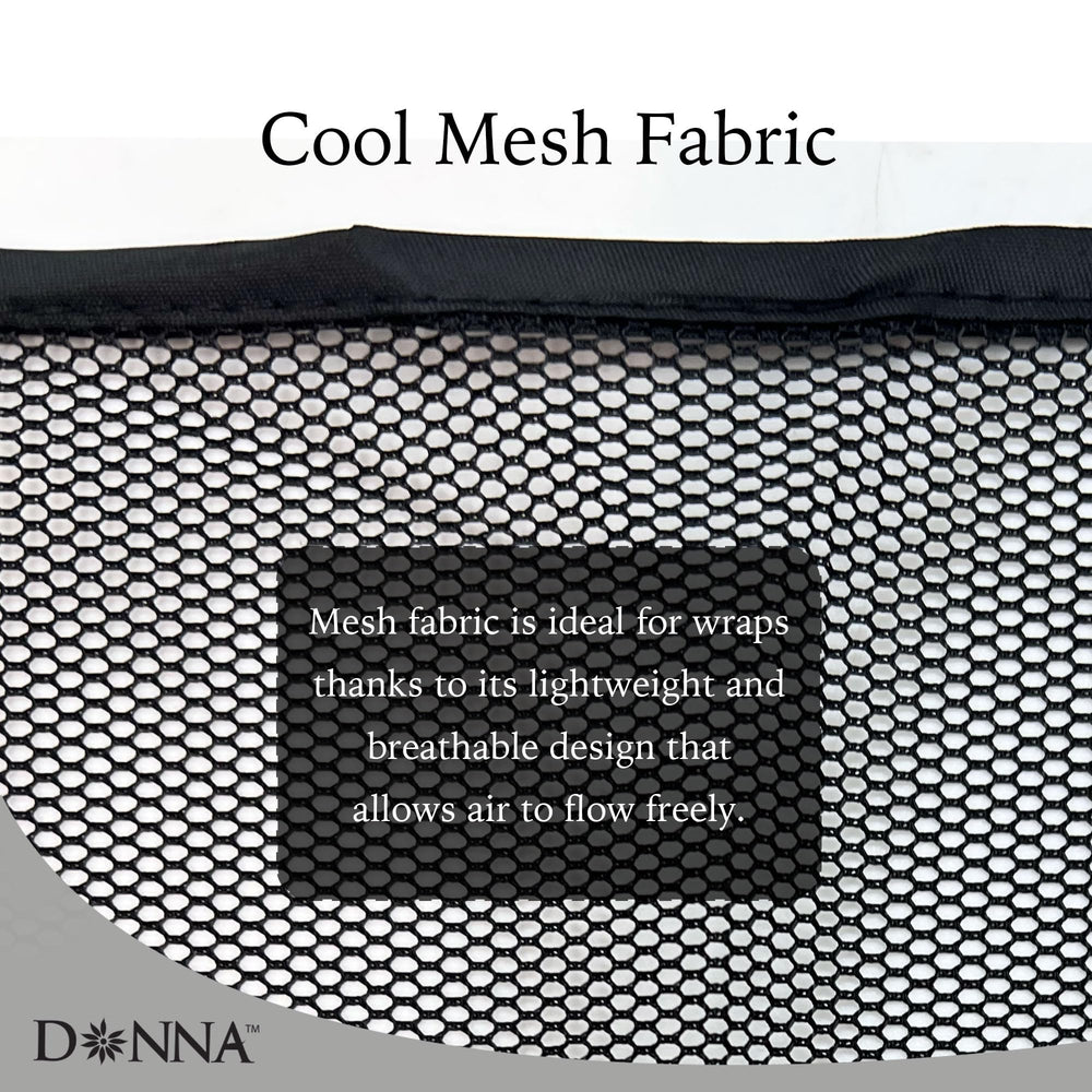 Diseño transpirable DONNA wrap de malla ideal para días largos