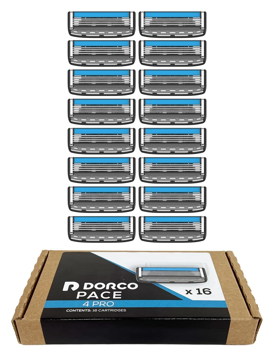 Dorco Pace 4 Pro: cuchilla cuatro hojas para afeitado suave y preciso