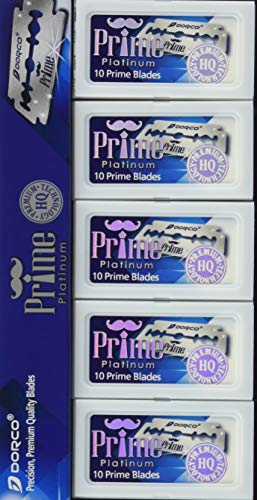 Dorco Prime: caja 100 hojas para uso prolongado y práctico.