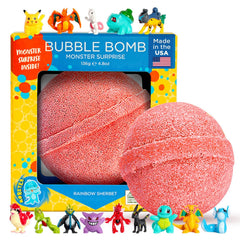 Bomba Poke Monster de Two Sisters con sorpresa interior para jugar