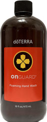 doTERRA On Guard espuma de jabón para manos, limpieza suave y protección diaria.