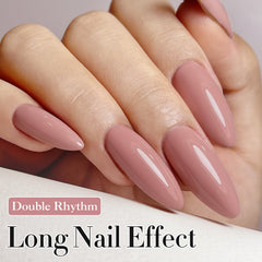 Double Rhythm gel polish, aplicación suave para principiantes en casa.