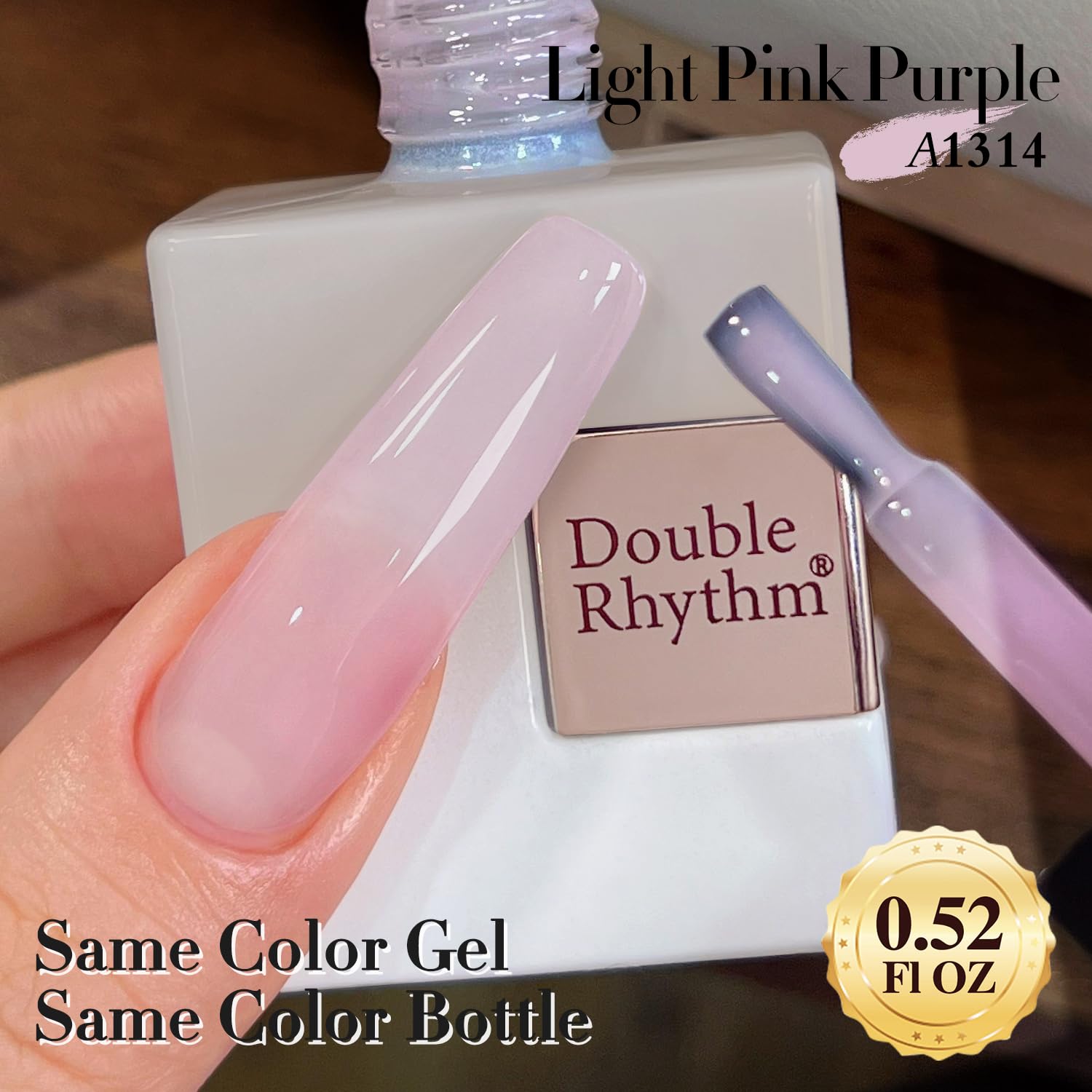 Double Rhythm curado bajo lámpara UV/LED para secado rápido