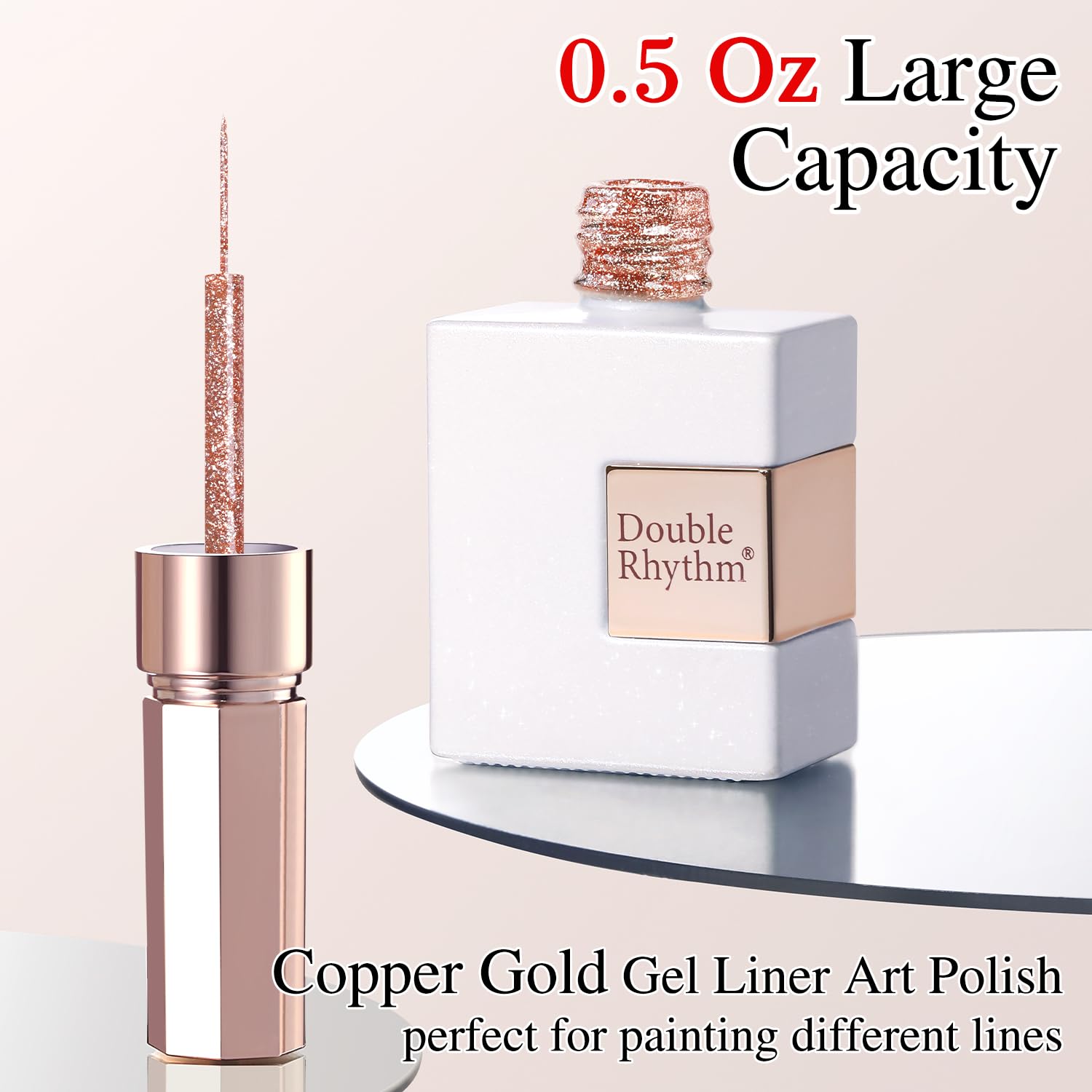 Double Rhythm diseño arte en uñas para estilos creativos y personalizados
