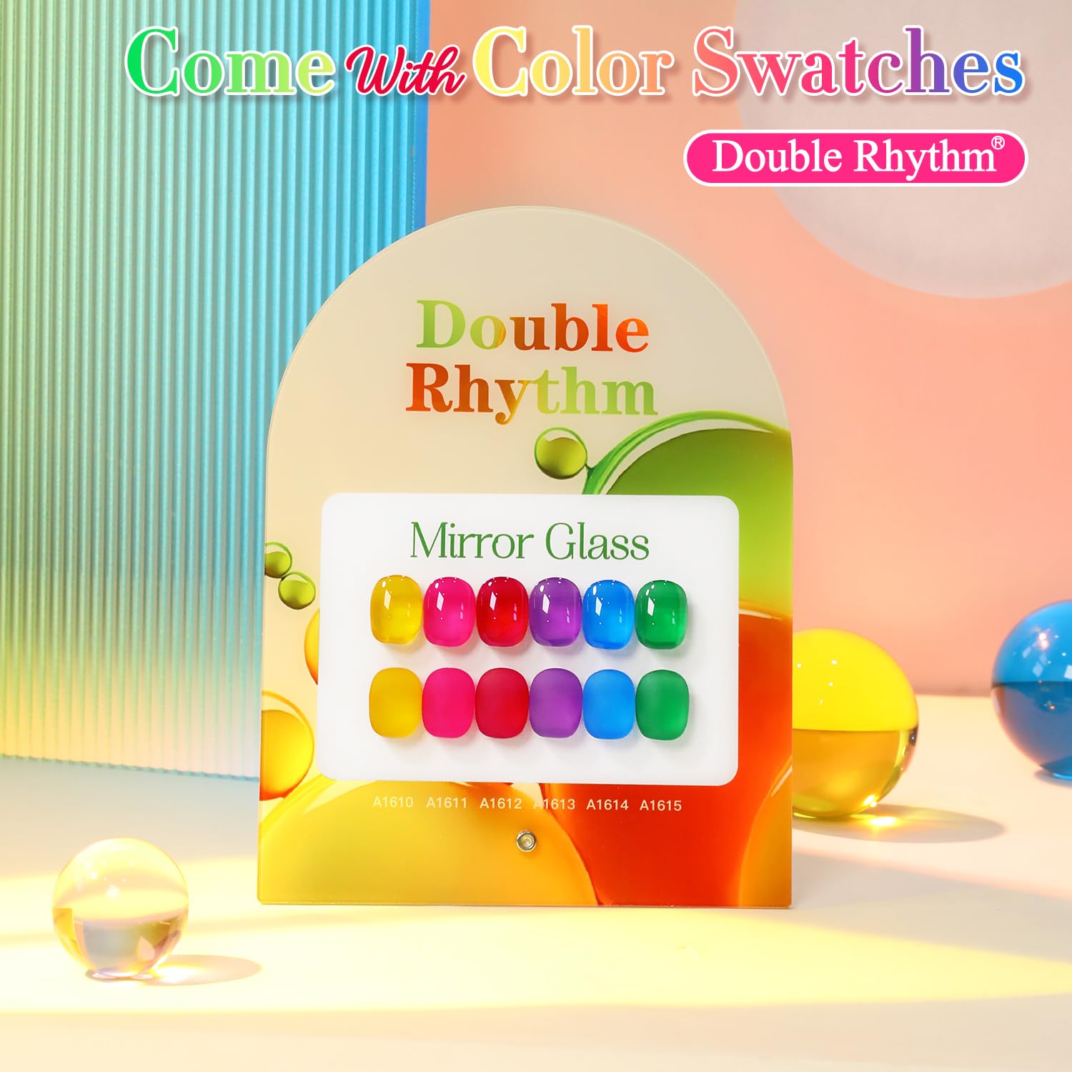 Double Rhythm: esmalte gel brillo-resplandor para un look brillante y duradero.