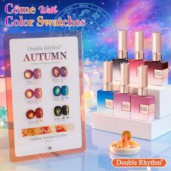 Double Rhythm brillo escarchado para un acabado elegante y duradero