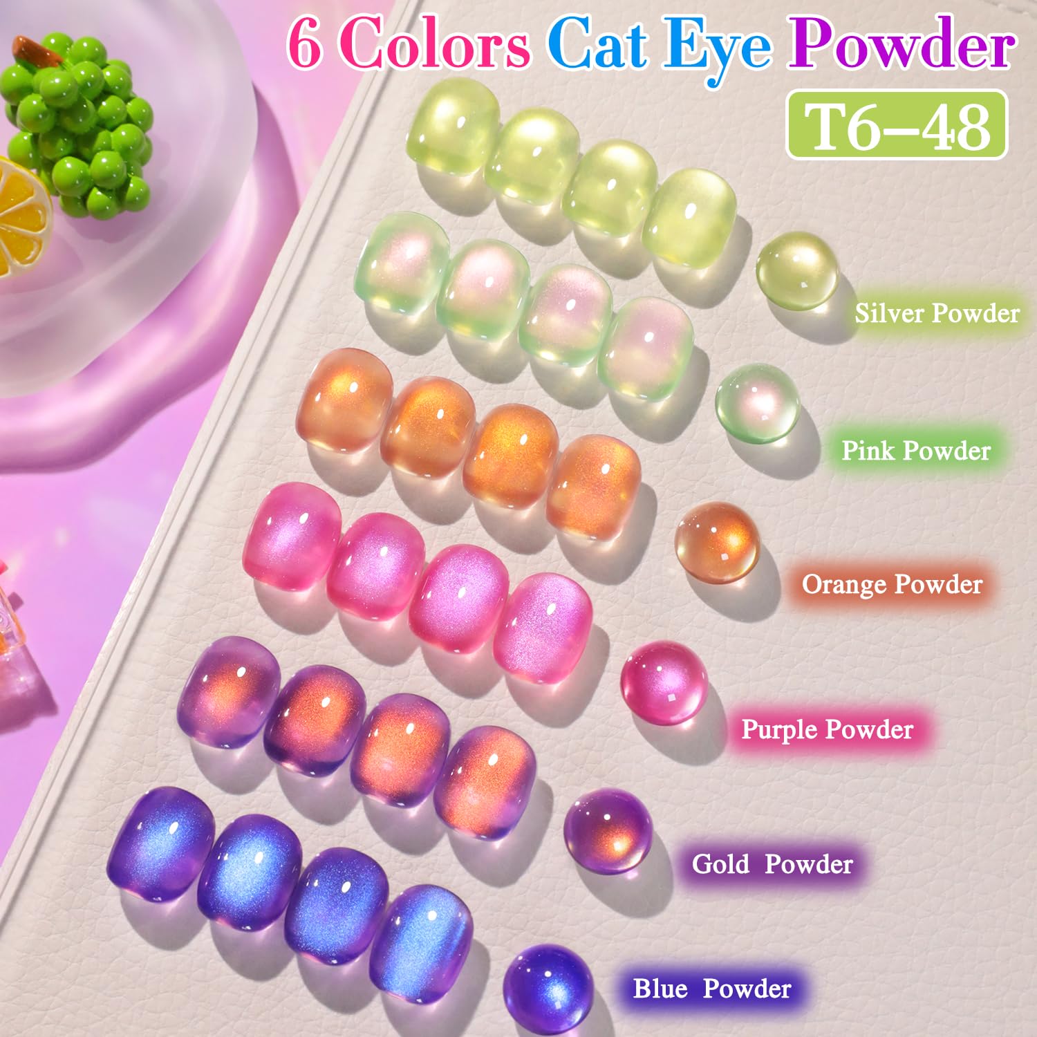 Set regalo con esmalte ojo gato de Double Rhythm