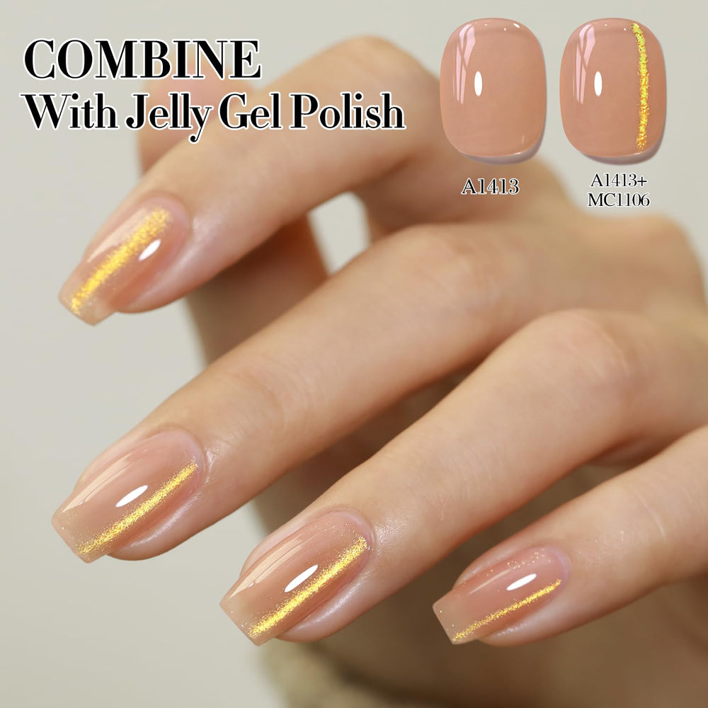 Diseño de uñas con Double Rhythm para estilo