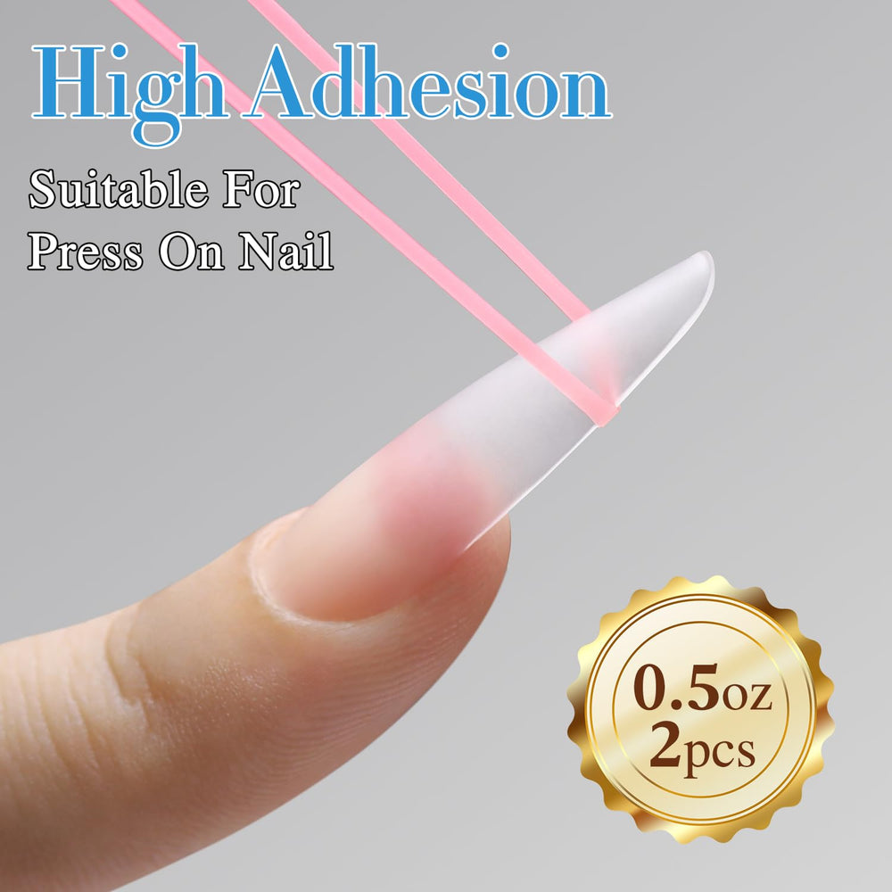 Uso en casa para prolongar uñas con Double Rhythm
