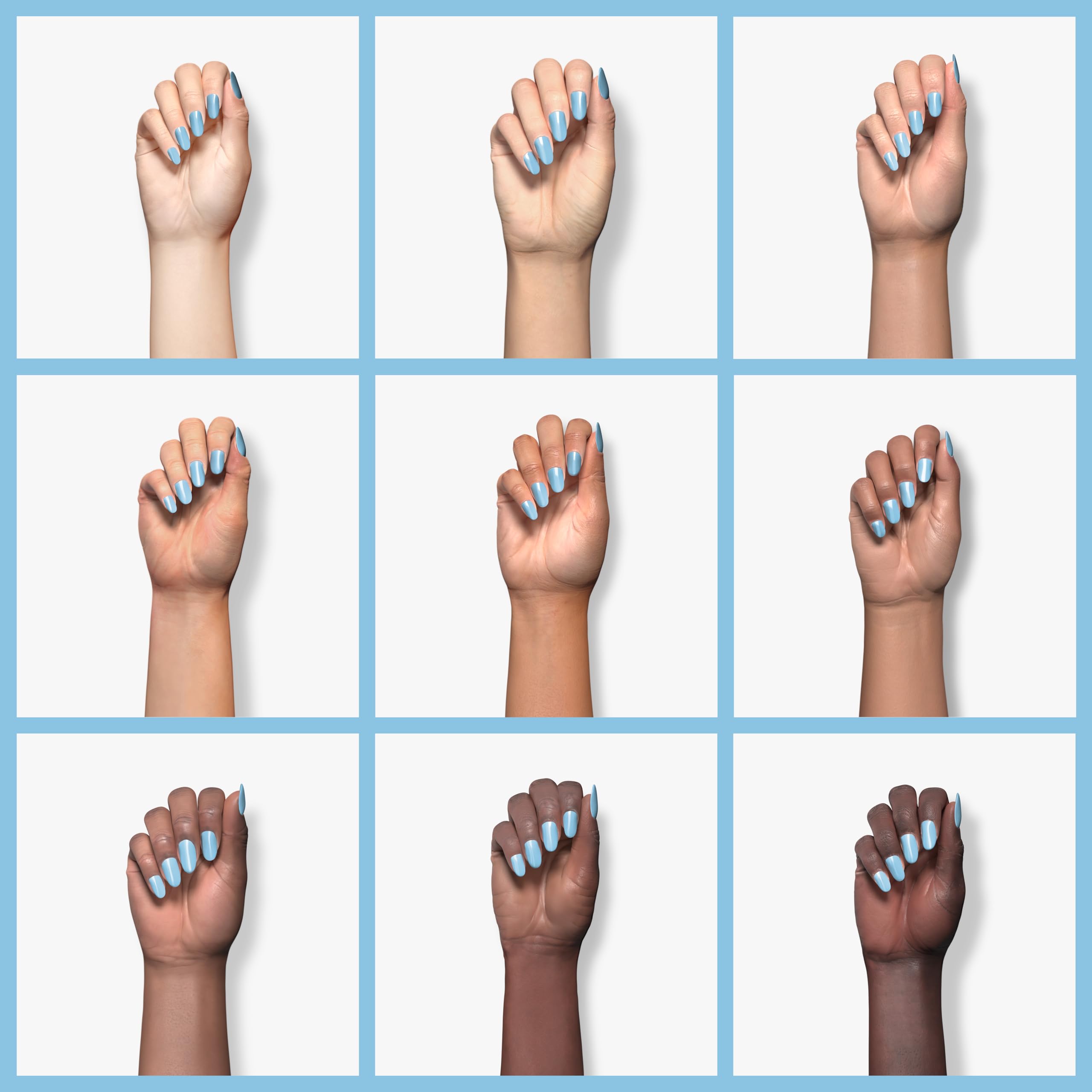 Double Rhythm: acabado brillante que realza el color en uñas