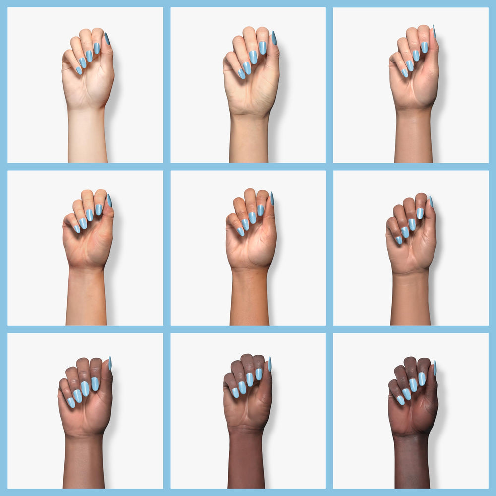 Double Rhythm: acabado brillante que realza el color en uñas