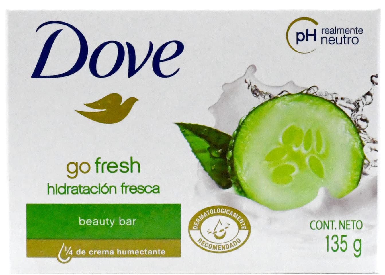 Barra Dove belleza original para limpieza suave diaria.