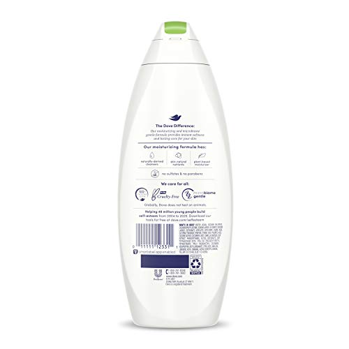 Dove Cucumber Green Tea: espuma cremosa limpia sin resecar la piel