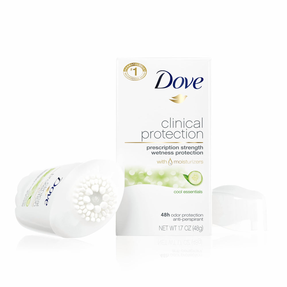 Dove Déodorant Sans alcool: respectueux de la peau.