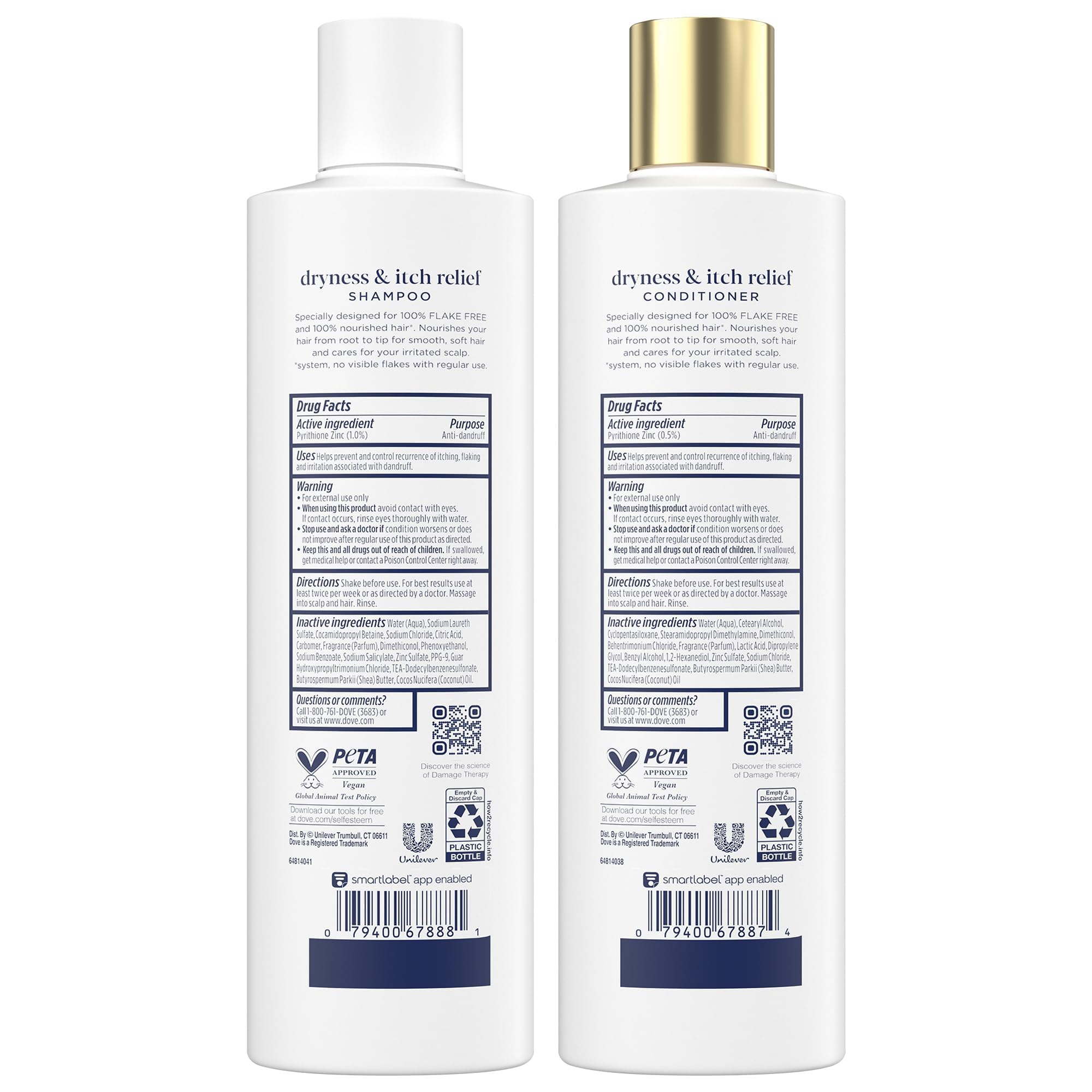 Dove DermaCare acondicionador tubo: cabello suave y manejable.