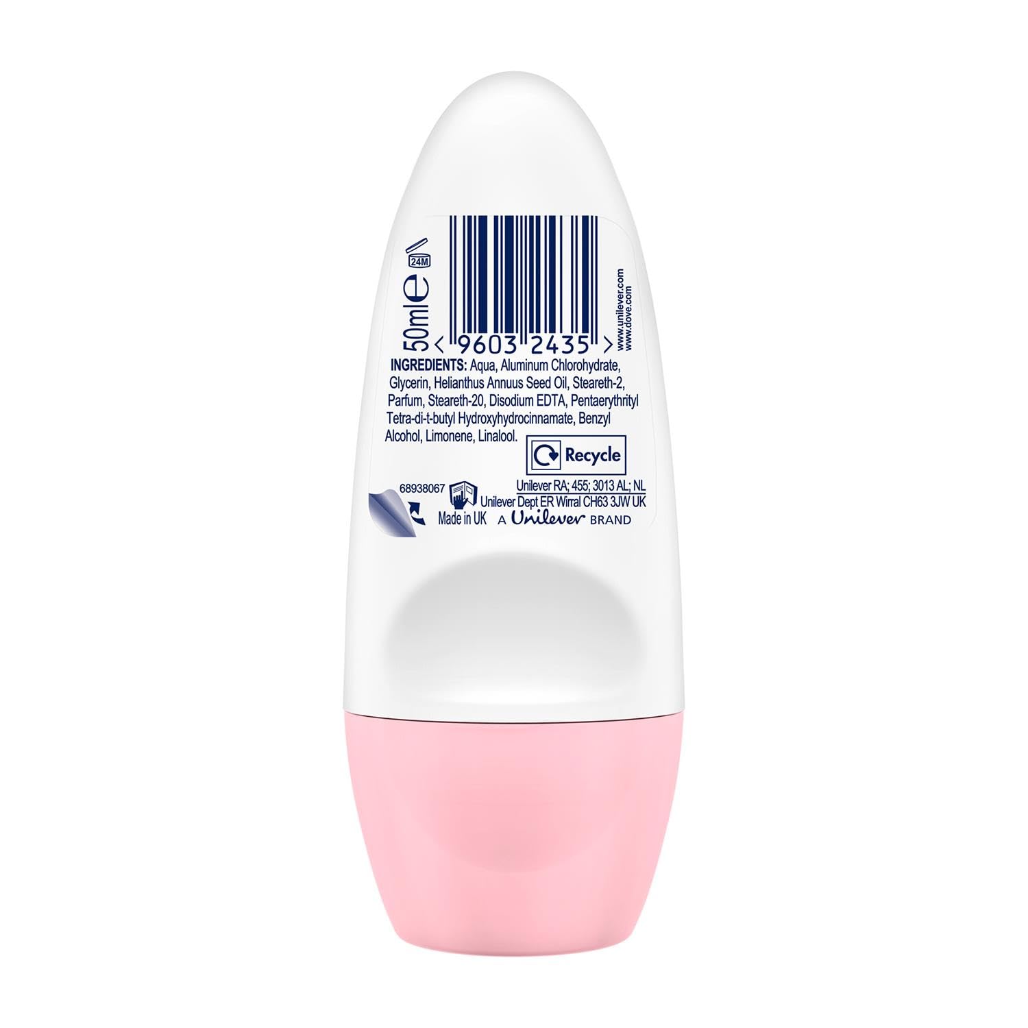 Dove Go Fresh Roll-On aroma de granada.