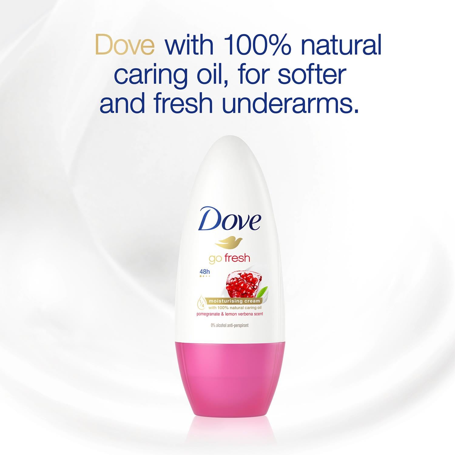 Dove Go Fresh Roll-On pack de dos unidades.