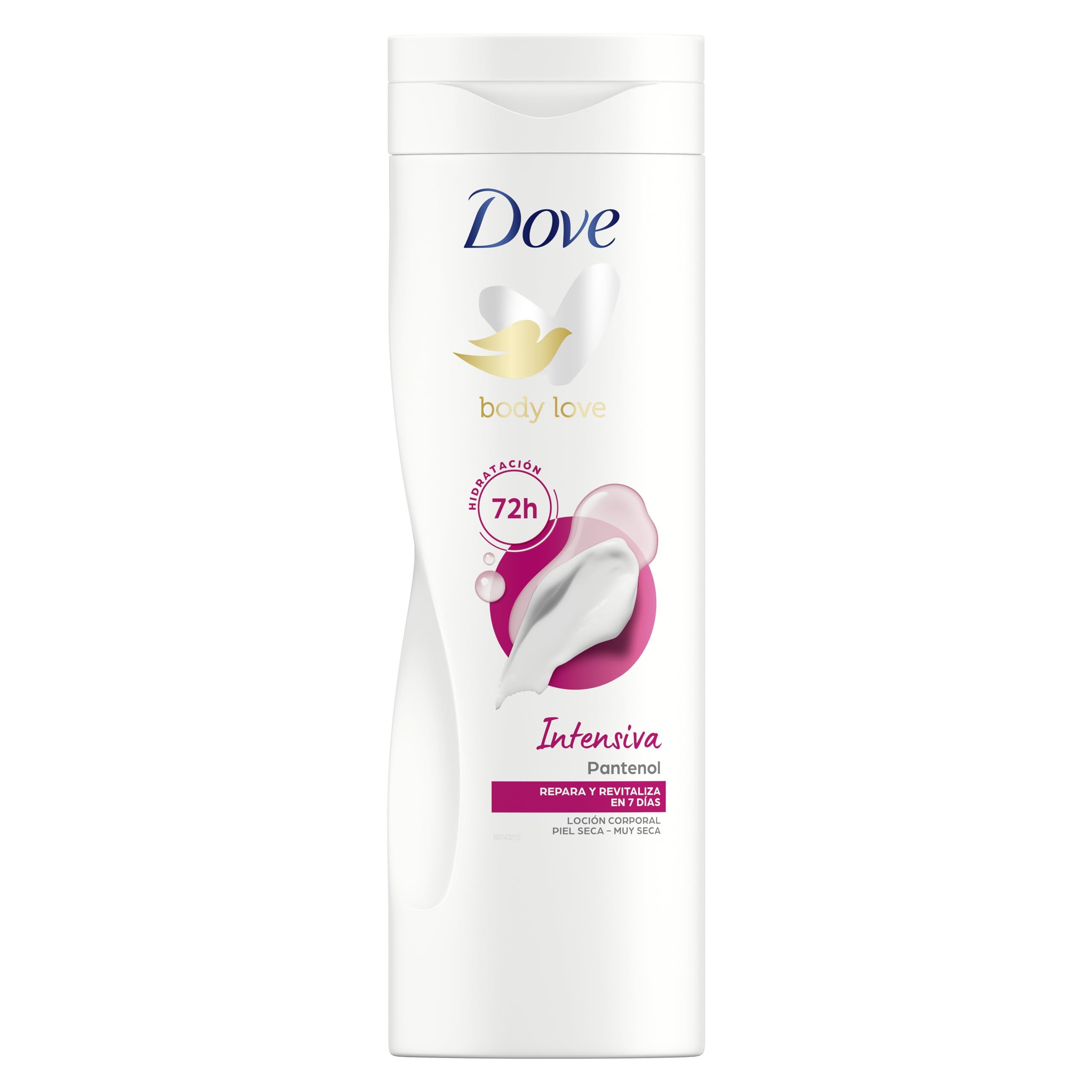 Dove Intense Nourishment Body Lotion bottle ready for daily moisturization