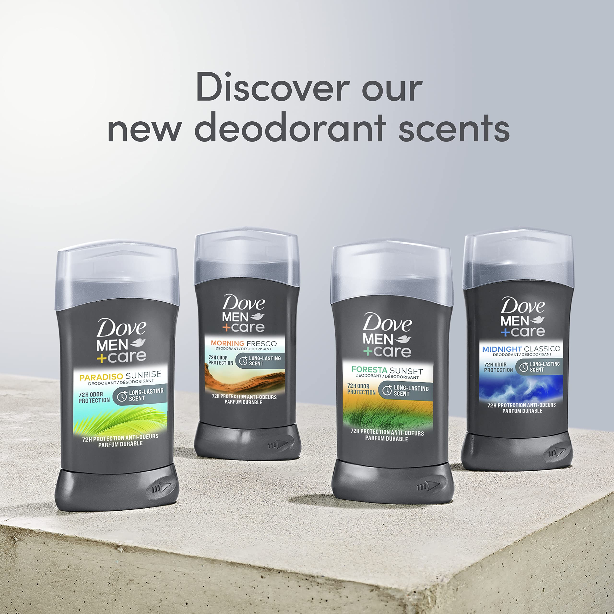Dove Men+Care Mañana Fresco envase reciclable y responsable.