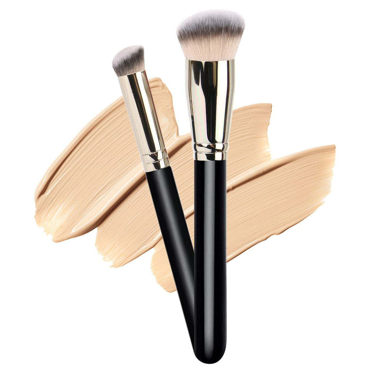 Dpolla pincel-base-profesional: aplicación suave para base uniforme y natural.