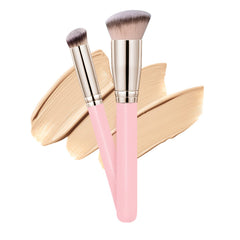 Dpolla Pro brocha-base-punta para cobertura natural y difuminado suave.