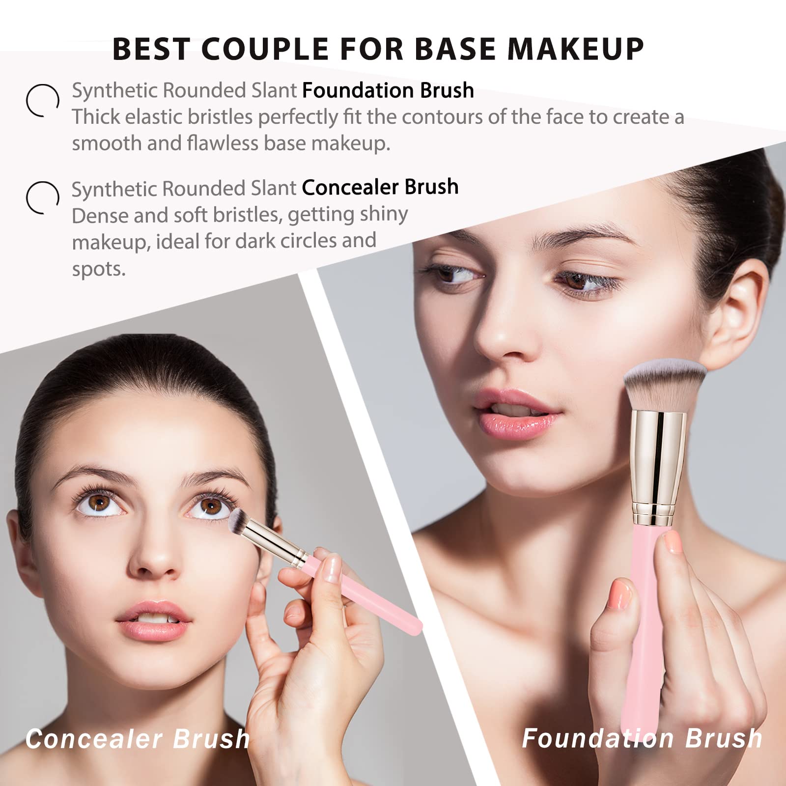 Dpolla Pro brocha-concealer-precision para zonas delicadas con precisión.