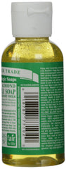 Dr. Bronner's Almendra, etiqueta clara, aroma cálido para la relajación