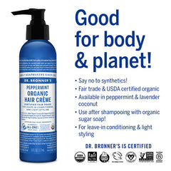 Dr. Bronner's crema definidora de rizos para estilo natural