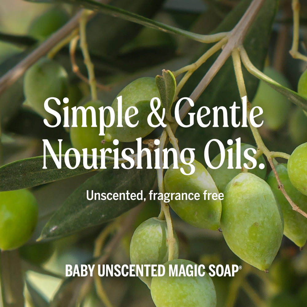 Ingredientes orgánicos certificados en Dr. Bronner's castile
