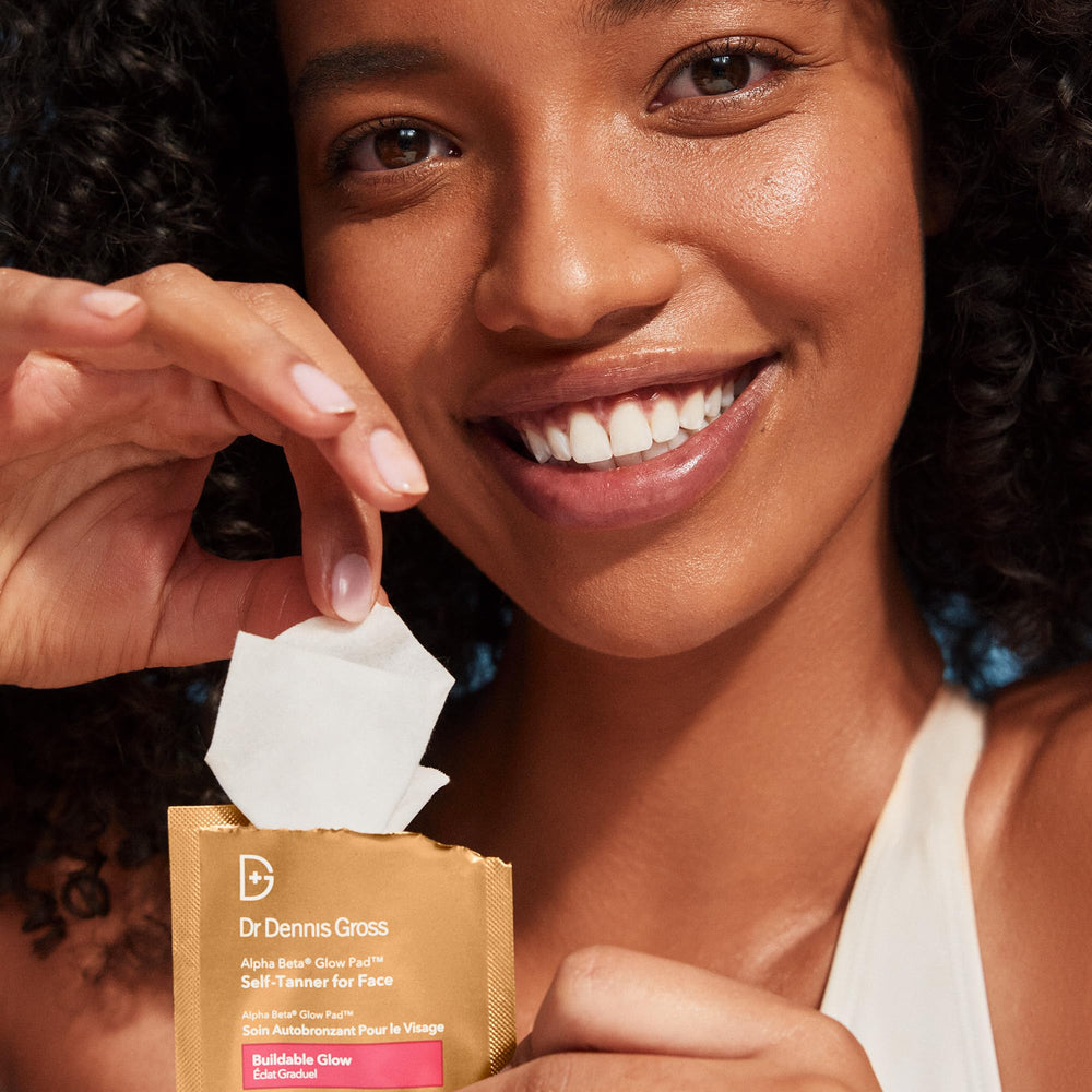 Glow Pad Rostro radiante: uso diario para brillo sutil