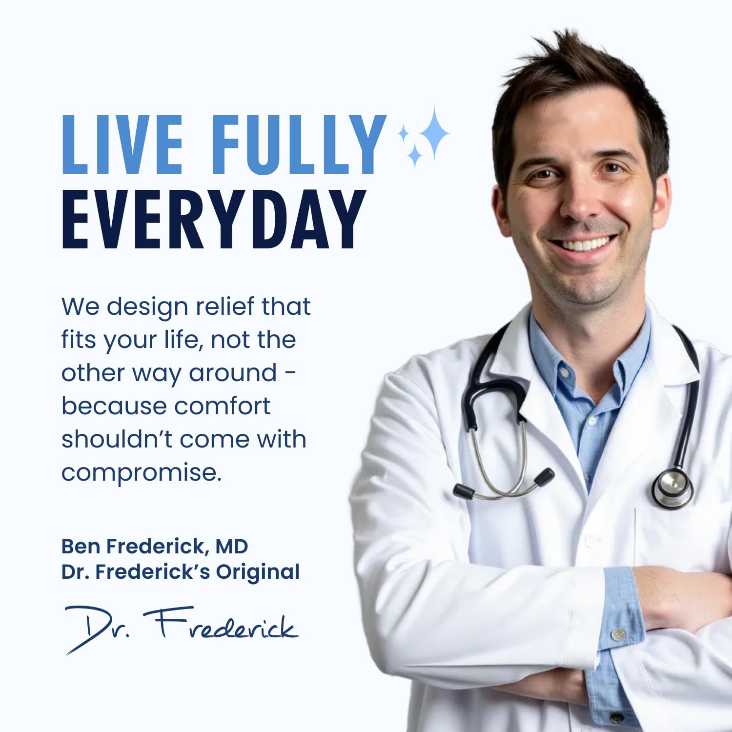 Dr. Frederick's Original talones agrietados cuidado en casa con sensación suave